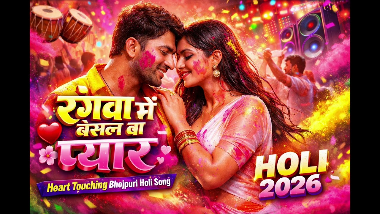 रंगवा में बसल बा प्यार | Heart Touching Bhojpuri Holi Song2026 | Romantic Holi Special