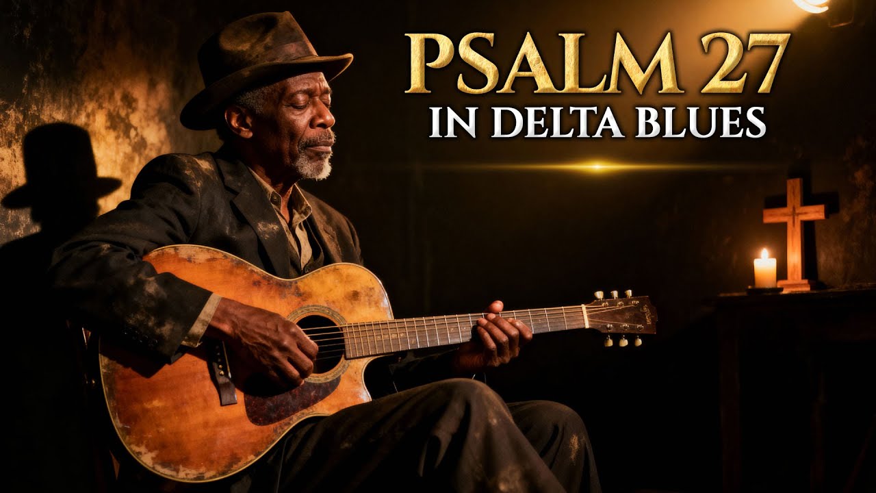 Psalm 27 ✝️: Whom Shall I Fear? 🙏 DEEP Southern DELTA Blues 