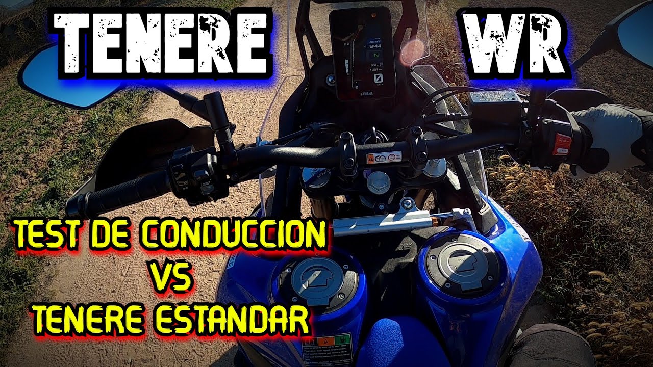 Tenere WR World Ride 700 - TEST de CONDUCCION y COMPARATIVA VS ESTANDAR - MOTO DE DEMOSTRACION AUSIO