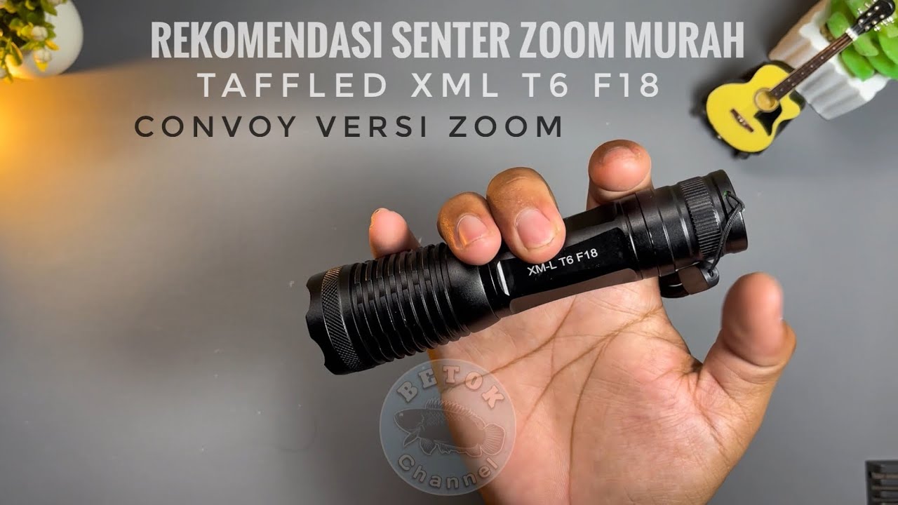 TAFFLED XML T6 F18 REKOMENDASI SENTER ZOOM TACTIKAL MURAH ❗️❗️