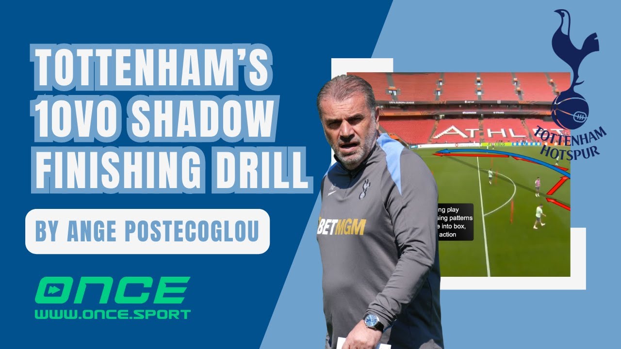 Tottenham&rsquo;s 10v0 Shadow Finishing Drill ⚡ Postecoglou&rsquo;s Tactical Masterclass!