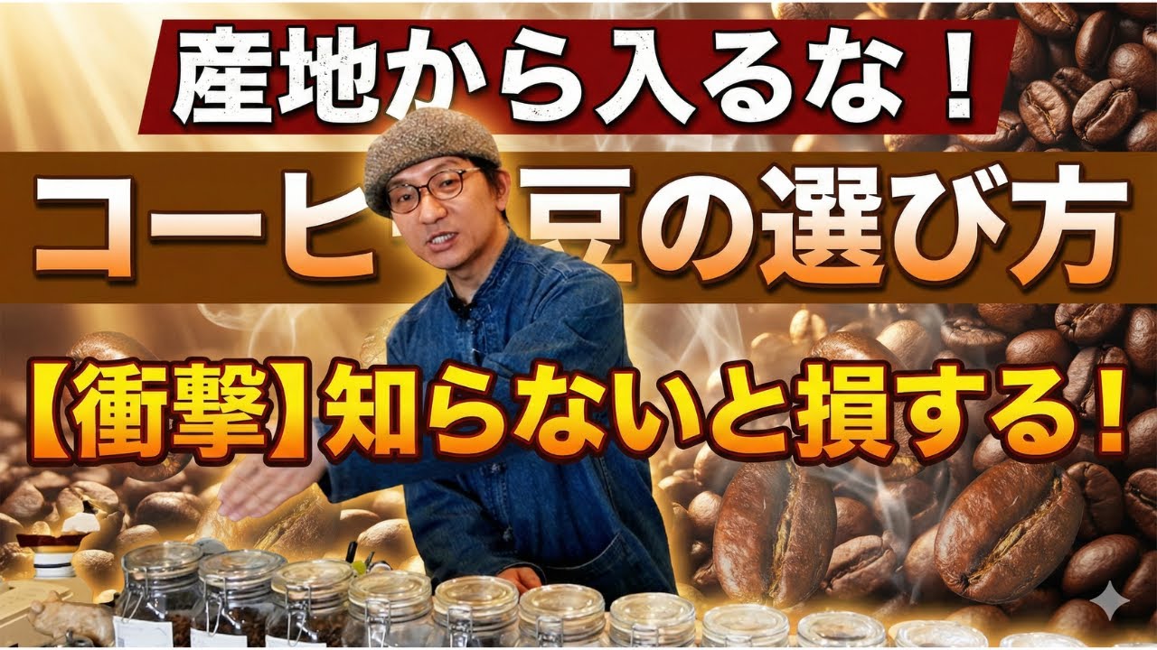 【初級編】コーヒー豆の選び方は産地より〇〇から考えよう！
