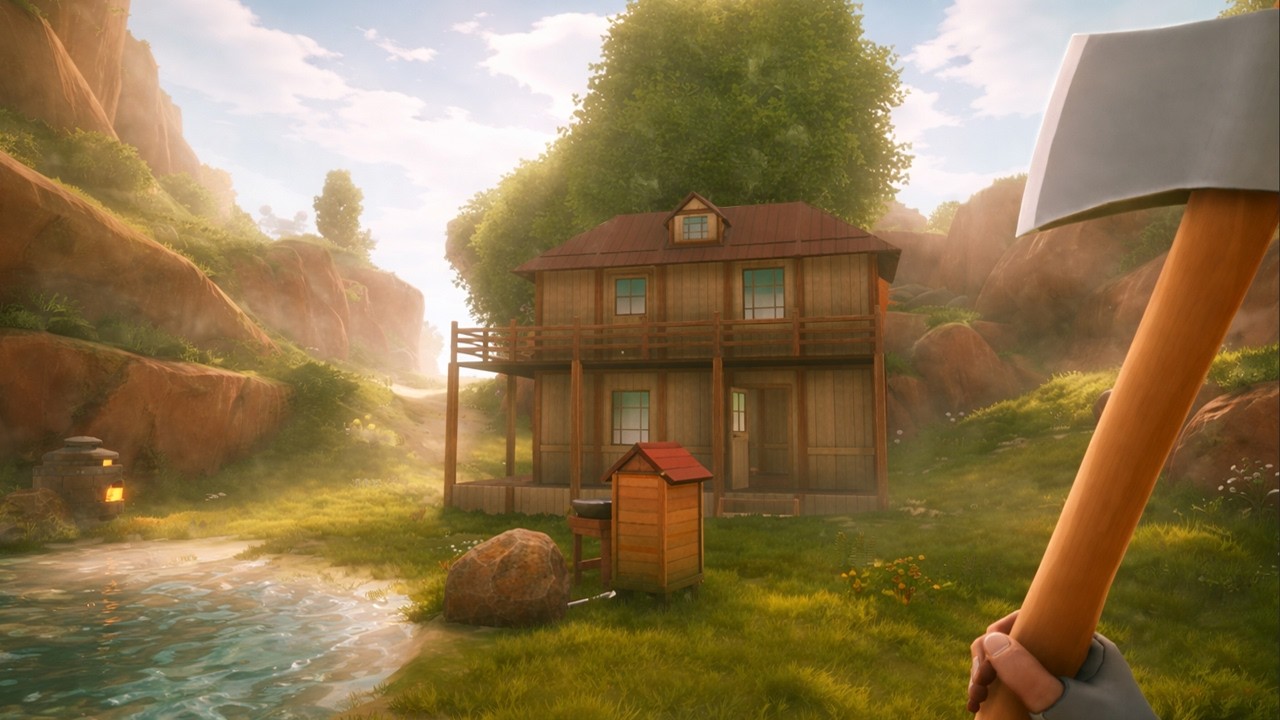 A New Open World Survival Crafting Game Called Solarpunk!