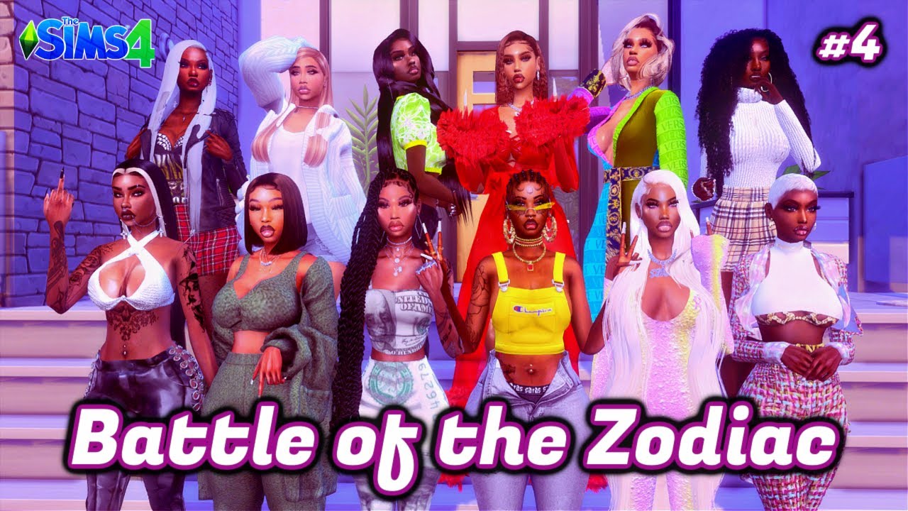 WHICH SIGN CAN MAKE $$$ WITHOUT BEING ARRESTED? 👀 • BATTLE OF THE ZODIAC • THE SIMS 4 #4