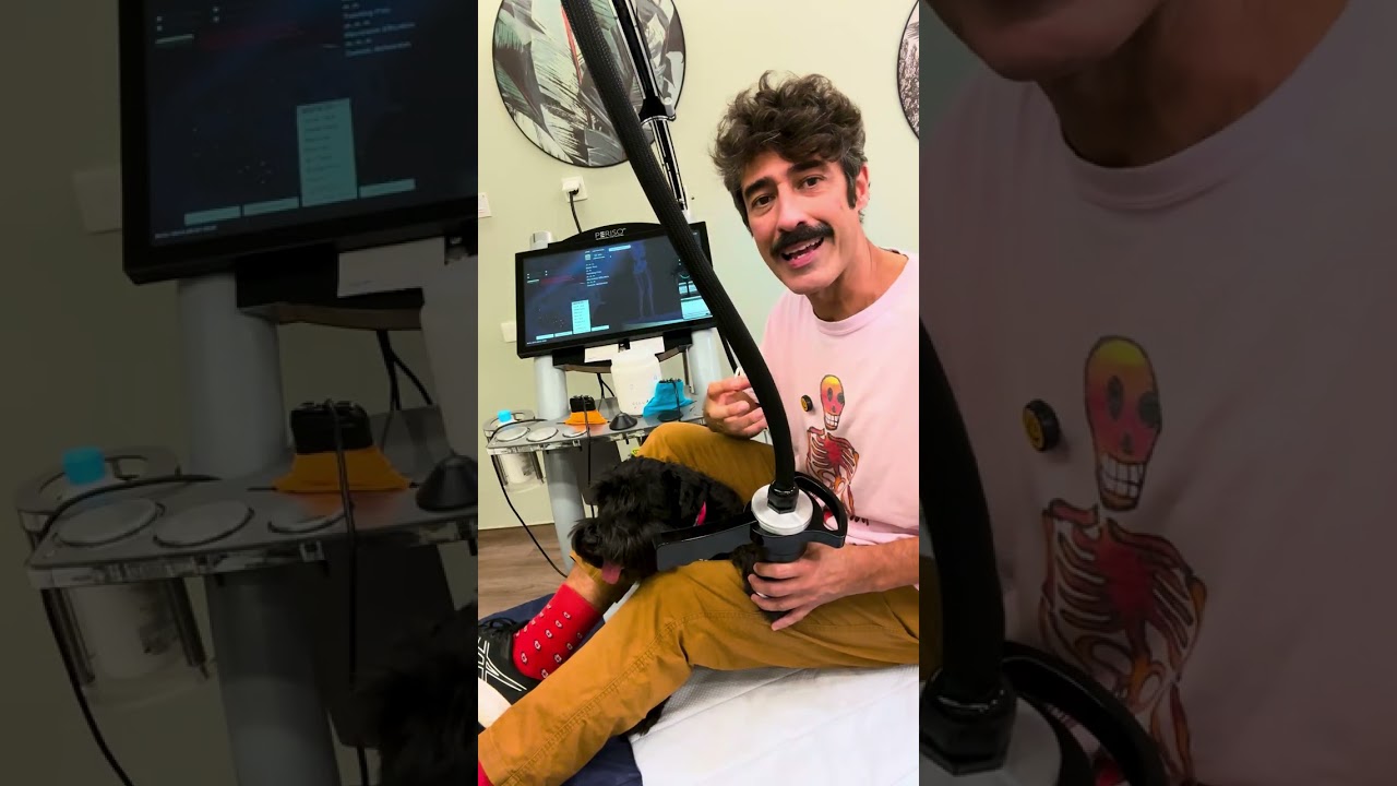 Bomba diamagnética tratando a mi PERRO