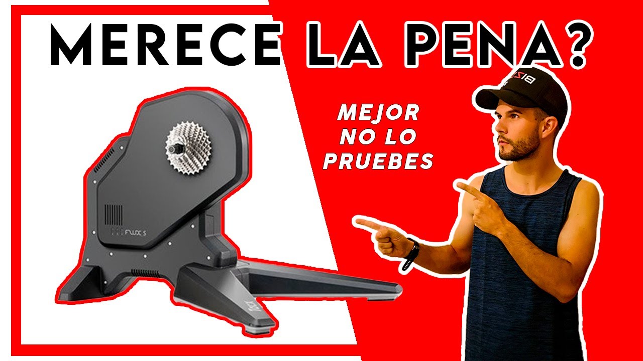 Rodillo INTELIGENTE para CICLISMO || TACX Flux S Smart 🔴
