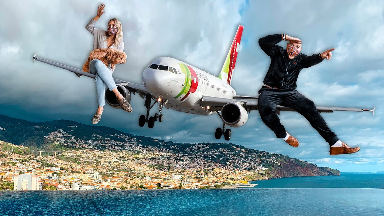 FLYING to Madeira Island!!