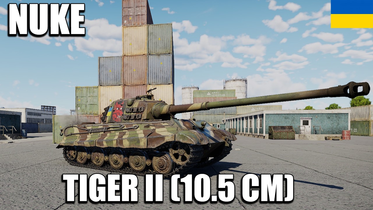 NUKE IN TIGER 2 10 5cm? #warthunder