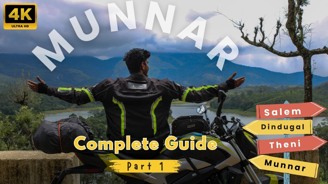 Munnar Day 1 Travel Guide |  Fun Overload 😂 | Munnar bike Ride | Monsoon Ride | Part 1