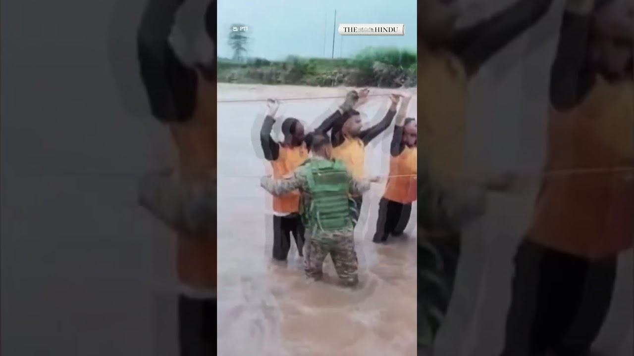 Army, SDRF and police rescue civilians stranded in Rajouri flash floods