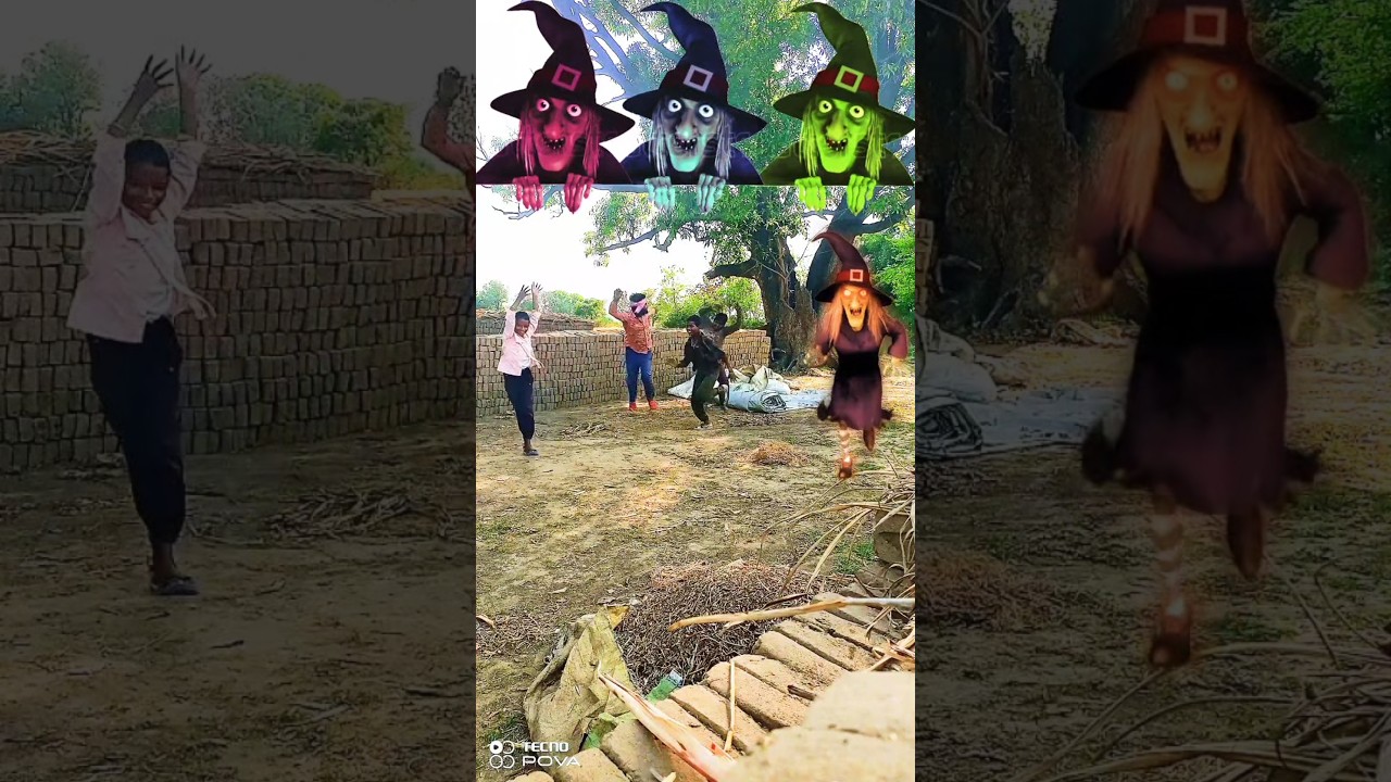 They Ran for Their Lives 😱 Unexpected Reactions!#prank #bhoot