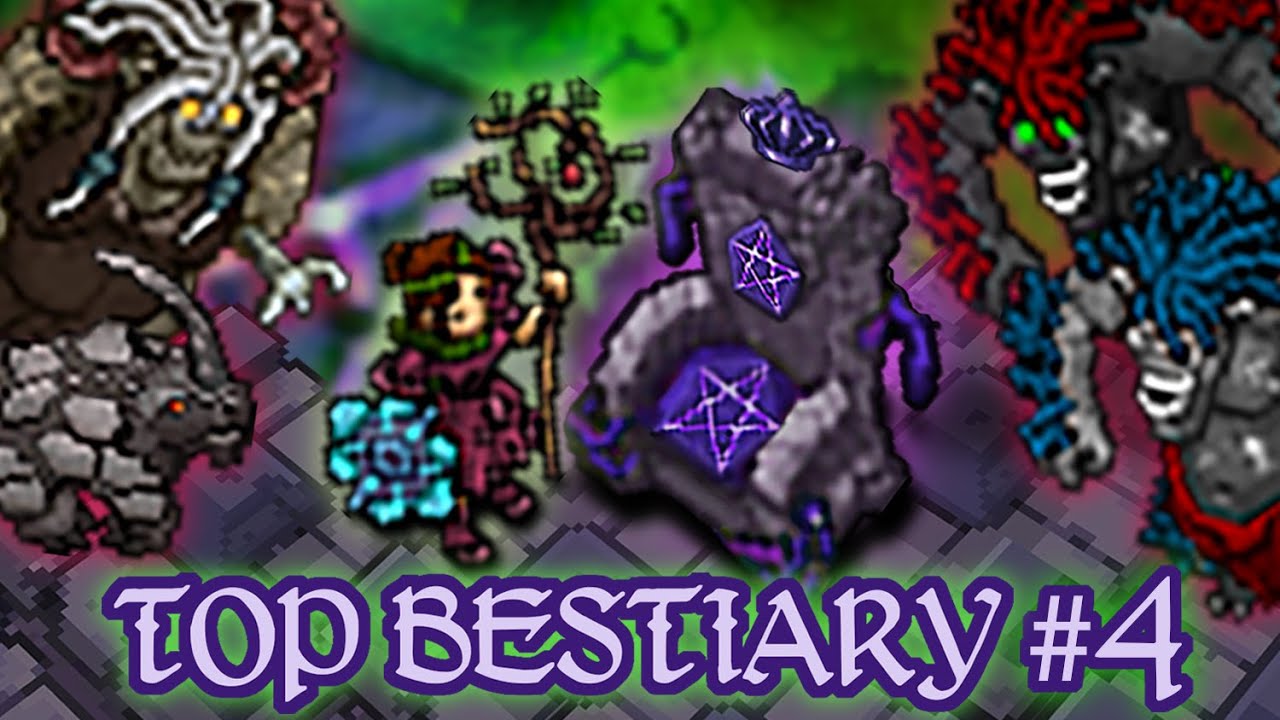[Tibia] Projekt Bestiariusz #4 - Astral Shaper Ruins Bestiary 👹🦏