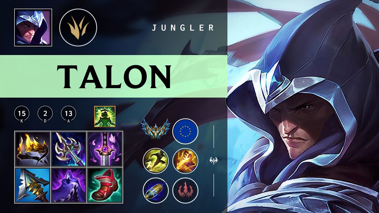 Talon Jungle vs Viego - EUW Challenger Patch 26.05