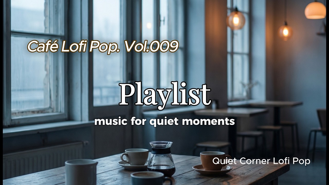 [카페음악] 아무 말 없이 듣기만해도 좋은 로파이 🌅   | Quiet Corner Lofi Pop