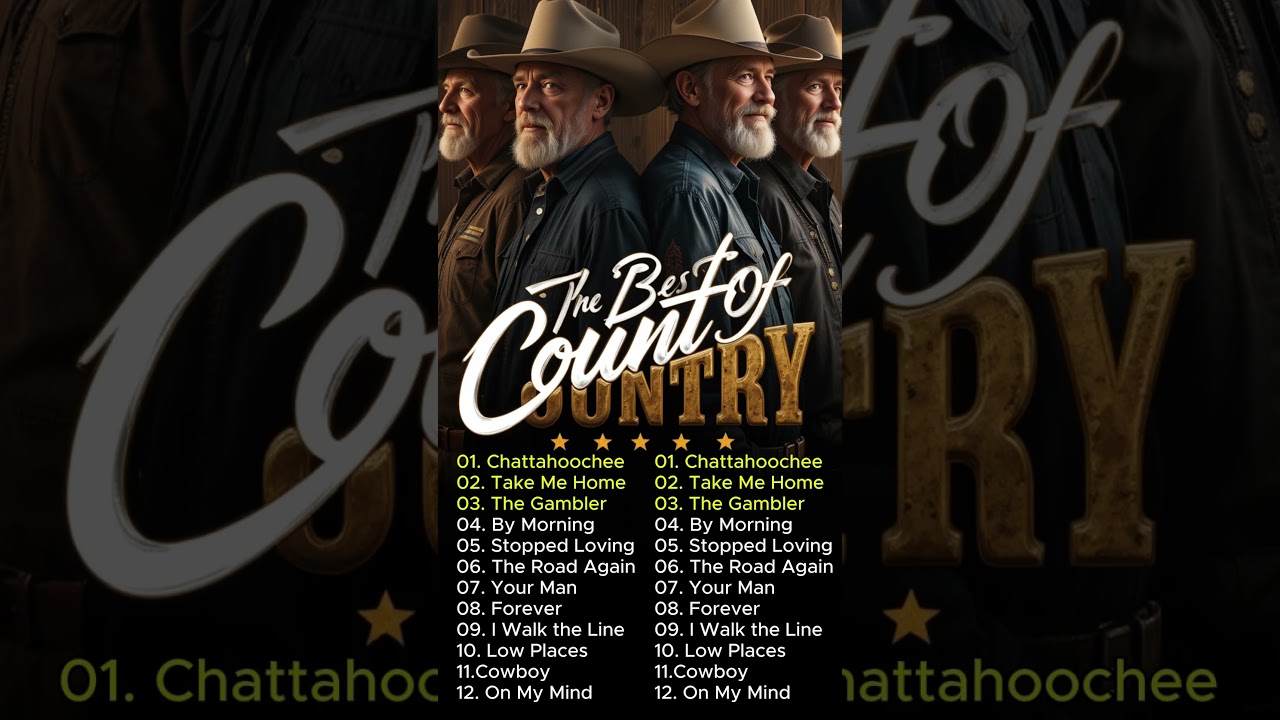 Country Music Playlist 2025 ❤️ Alan Jackson, Kenny Rogers, Dolly Parton, Willie Nelson, Don Williams