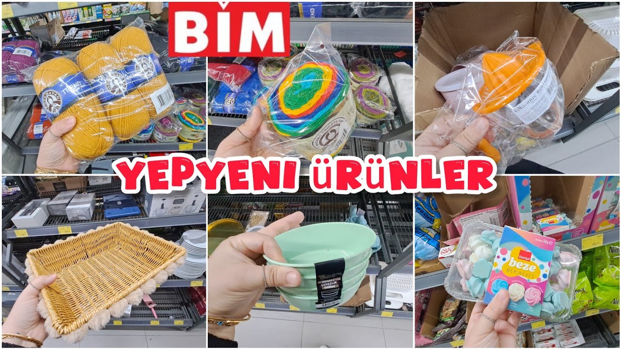 Bim e çok güzel şeyler gelmiş ‼️ aktüel ürünler | çeyiz alışverişi | market indirimleri