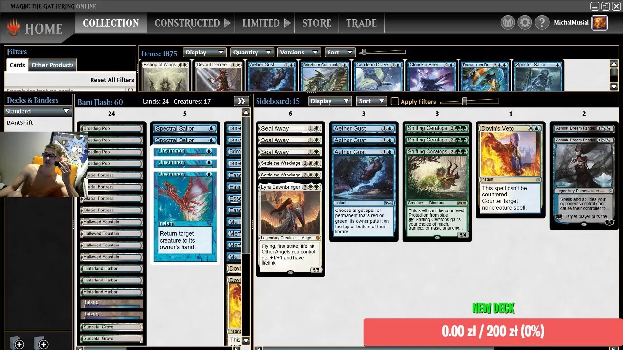 MTG Online - Bant Flash by Gerwaz