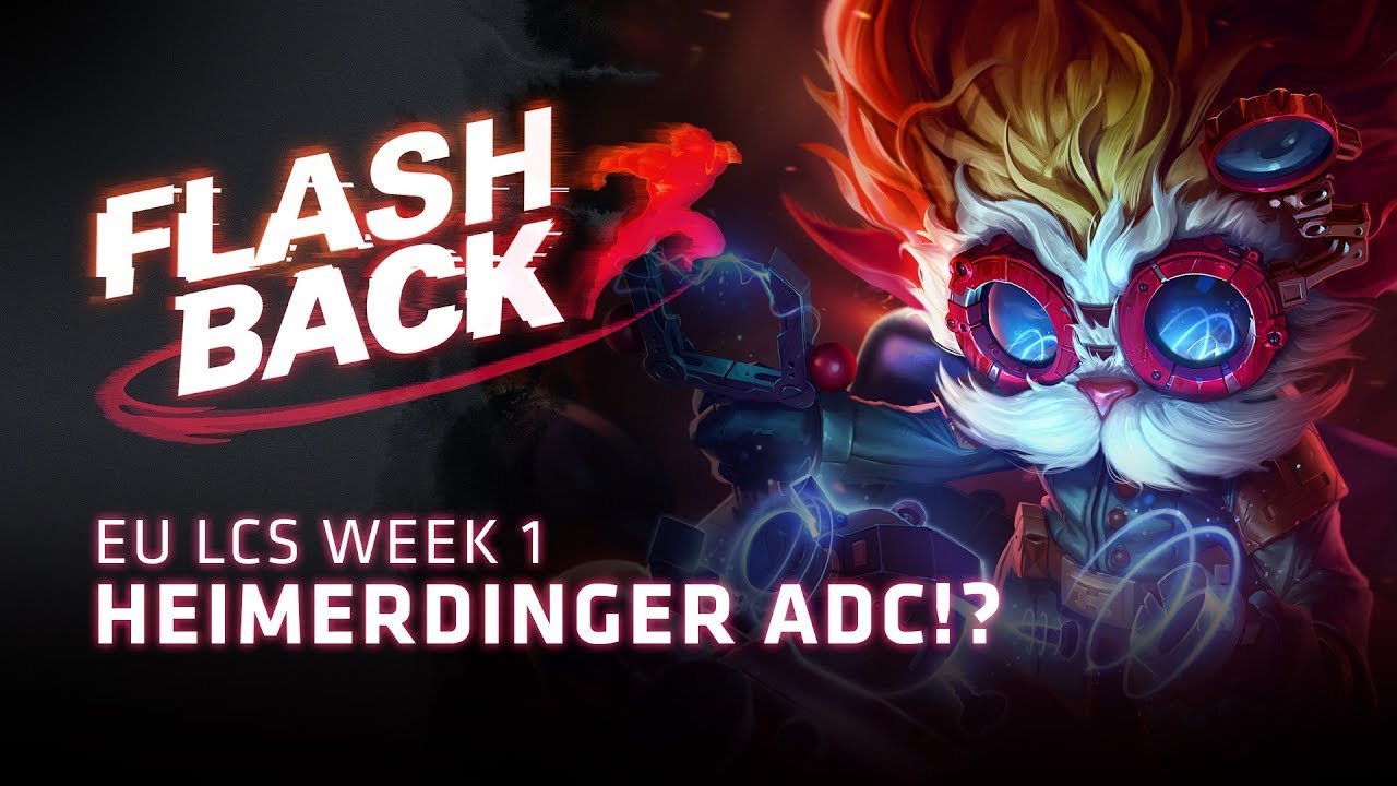 FLASHBACK // Pros Play Patch 8.11 (2018 EU LCS Summer Week 1)