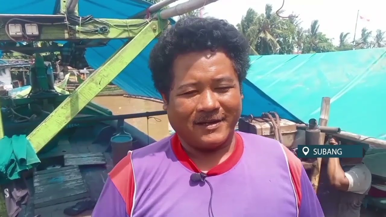 CUACA BURUK, RATUSAN NELAYAN SUBANG TAK  MELAUT