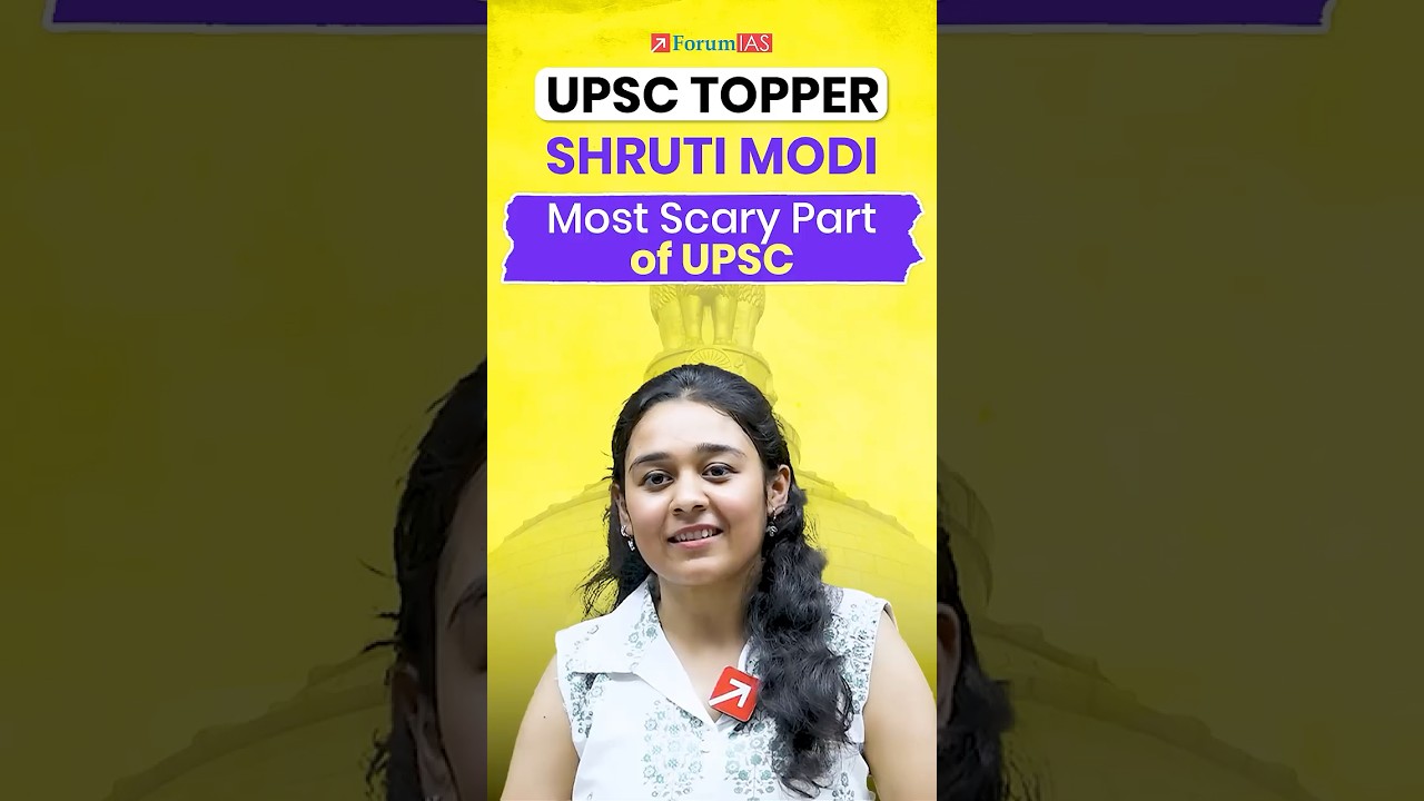 The Scariest Stage of UPSC Nobody Talks About! | Shruti Modi AIR 569
