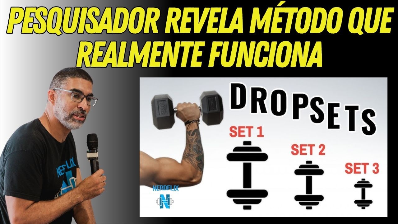 Método que realmente funciona para hipertrofia: drop-set