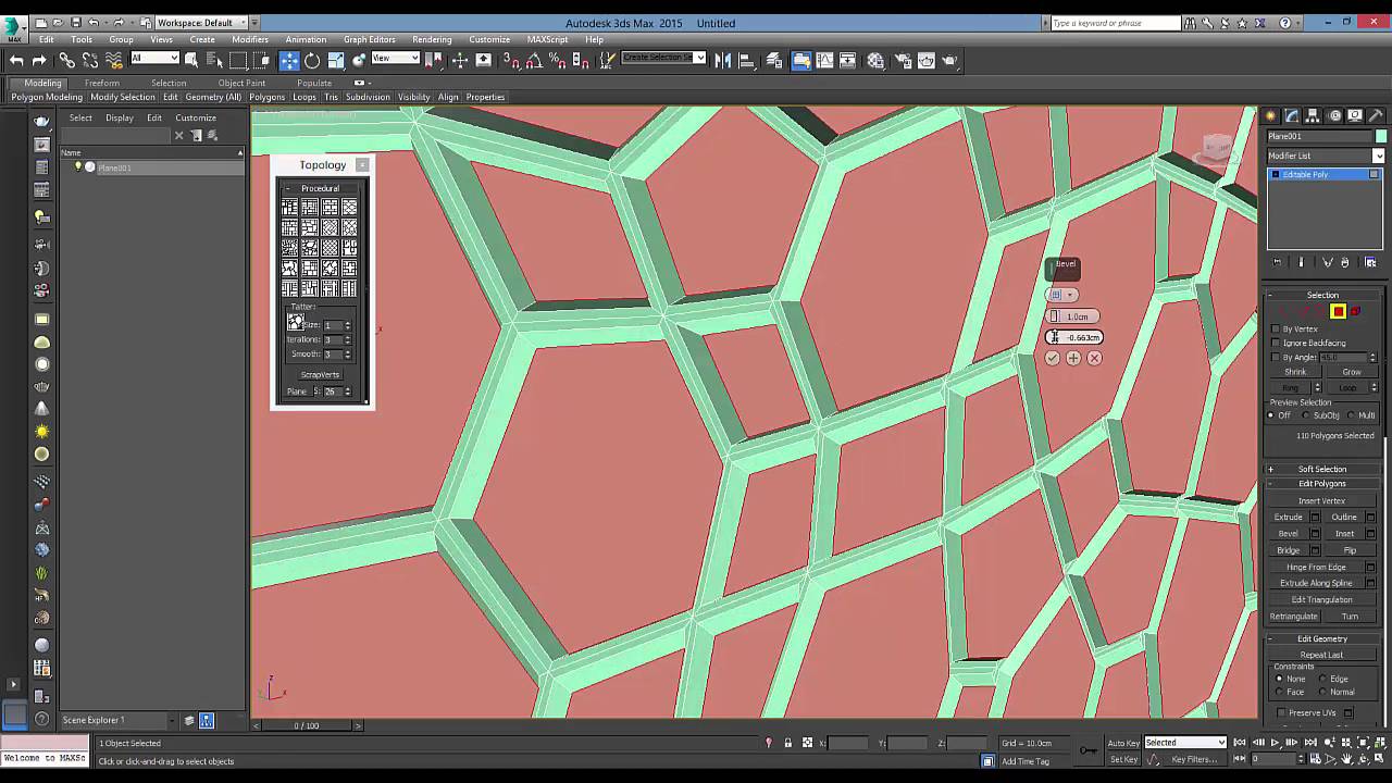 Modelar celosías en 3dsMax