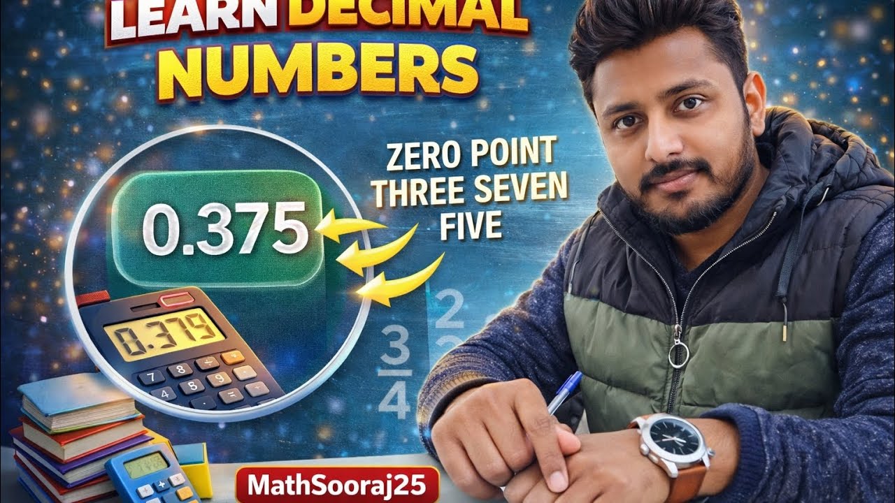 Learn Decimal Numbers Easily | All Operations Explained  #decimals #maths #mathematics #viral 