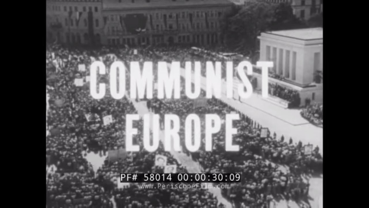 1961 МИНИСТЕРСТВО ОБОРОНЫ США ХОЛОДНАЯ ВОЙНА ДОКУМЕНТАЛЬНЫЙ ФИЛЬМ «КОММУНИСТИЧЕСКАЯ ЕВРОПА» СТРАН...
