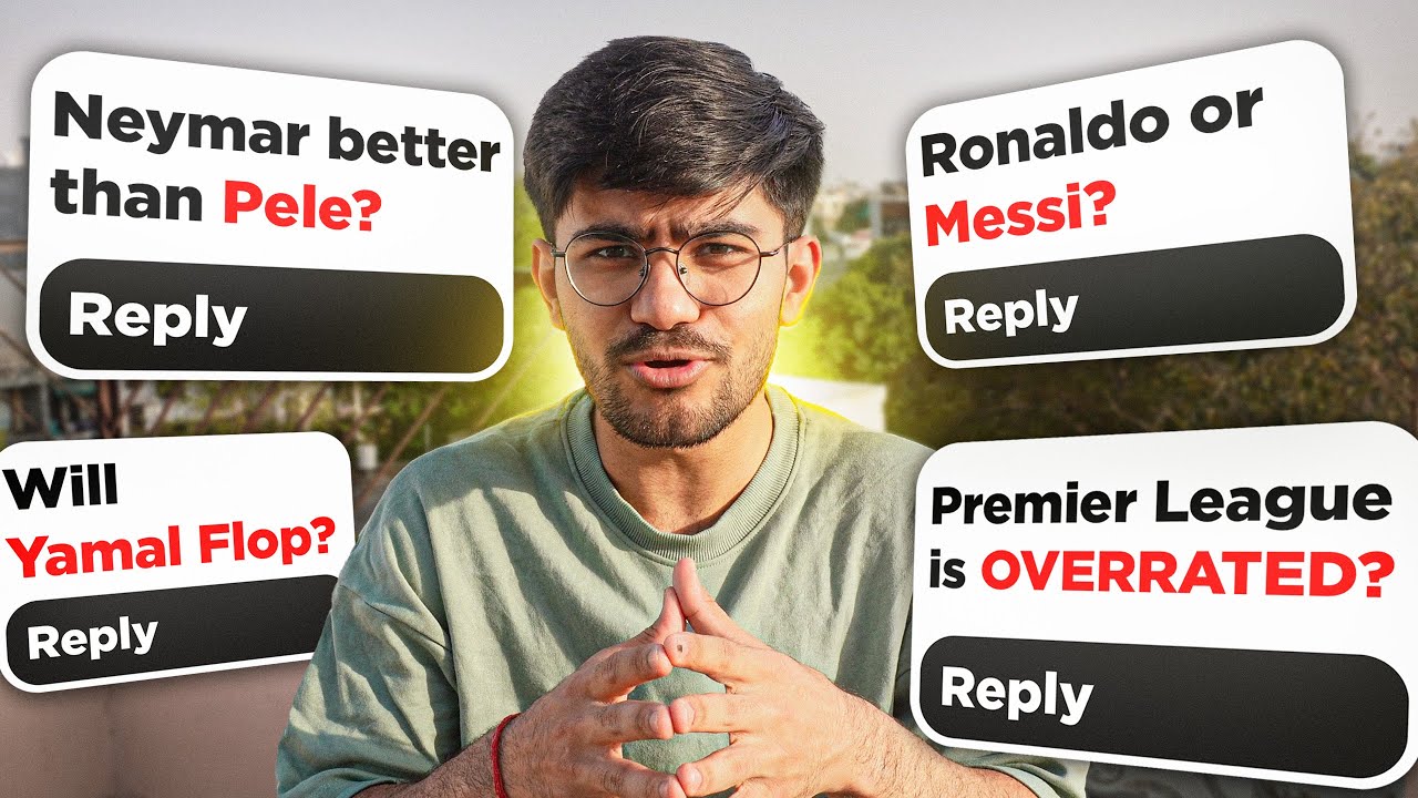 I ANSWERED YOUR HOTTEST FOOTBALL TAKES!