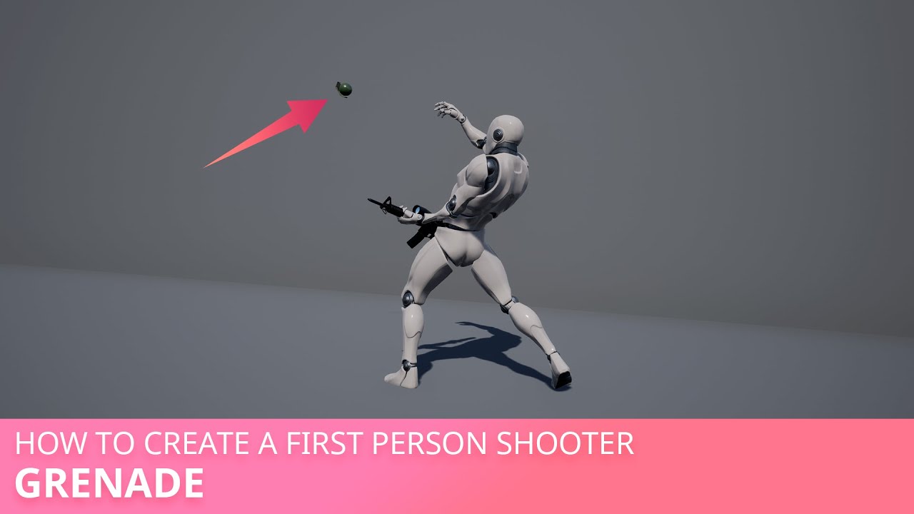 Создание FPS часть 13 / Добавляем гранату / Unreal Engine 4