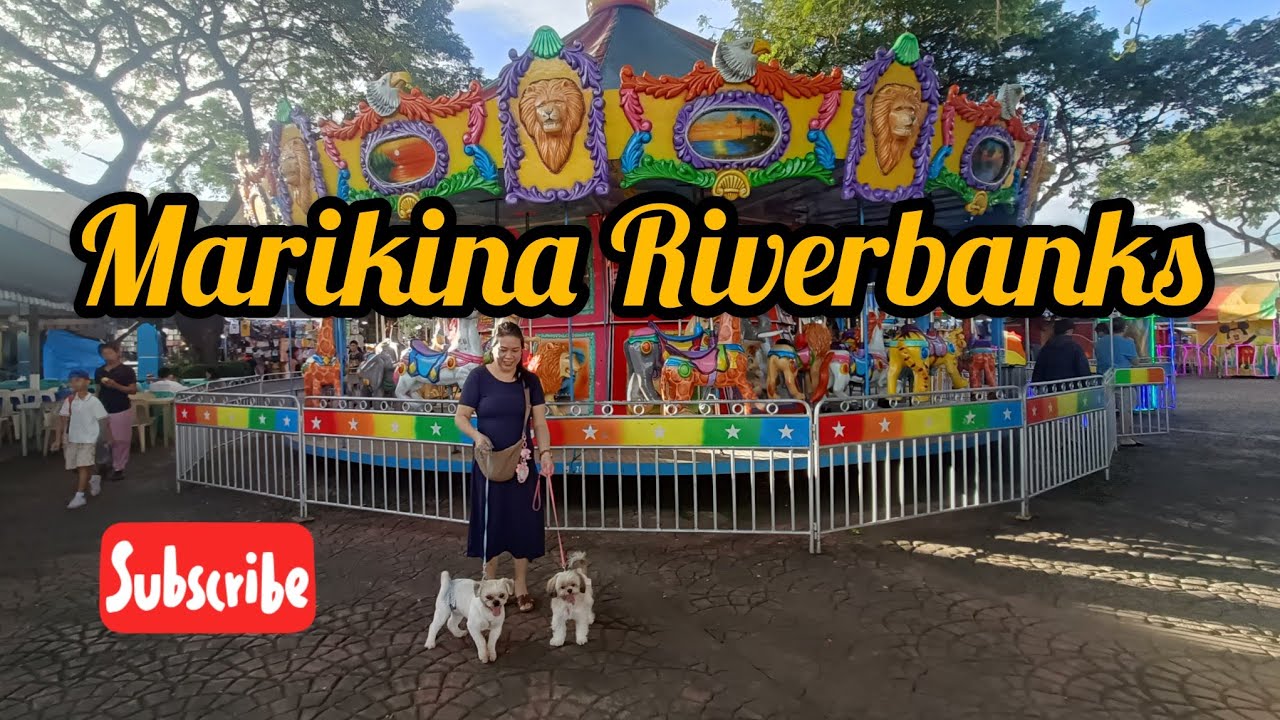 RIVERBANKS #mommylei #marikinariver #foodtrip #furbabies #familyvlog