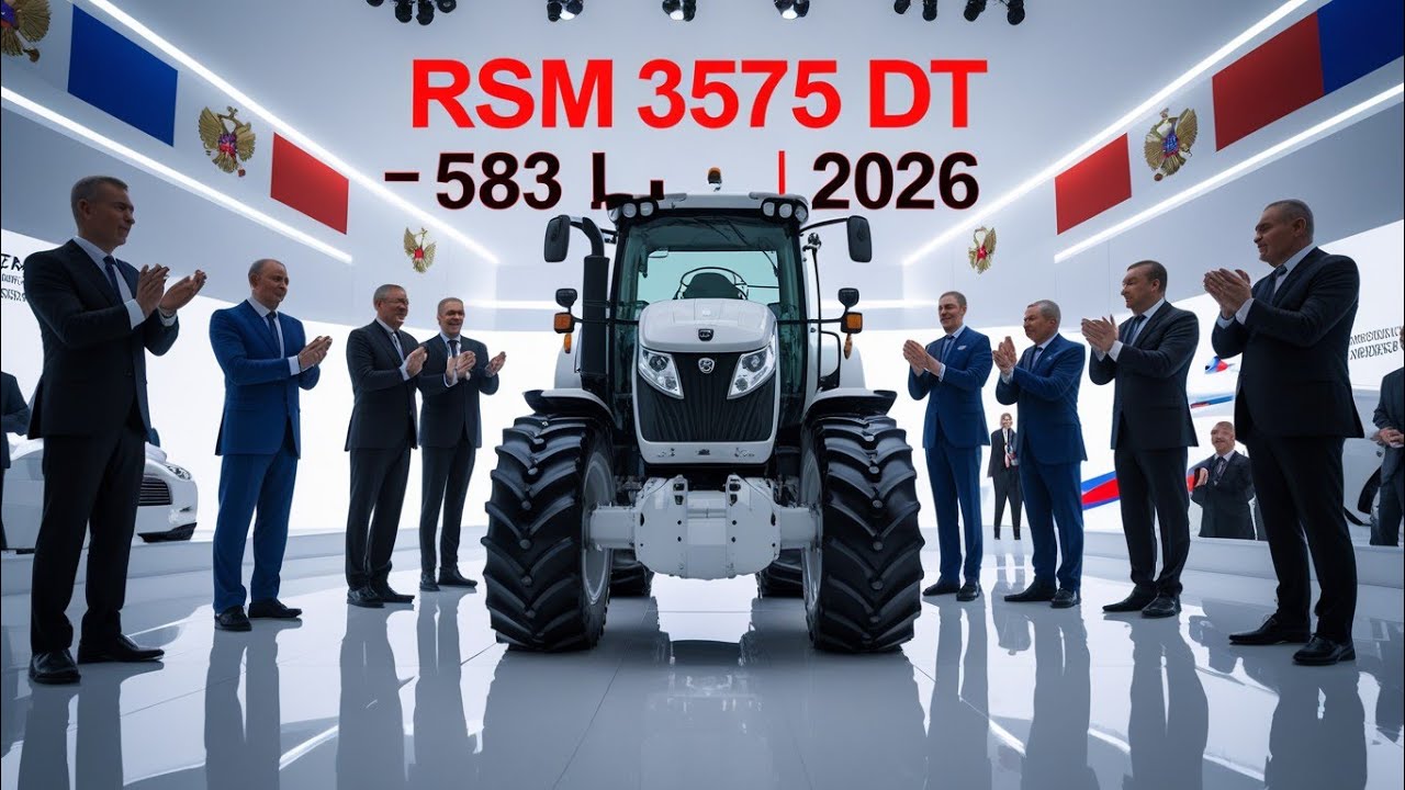 Обзор RSM 3575 DT 583 л.с. 2026 — Мощный Трактор для Больших Ферм 🚜💨