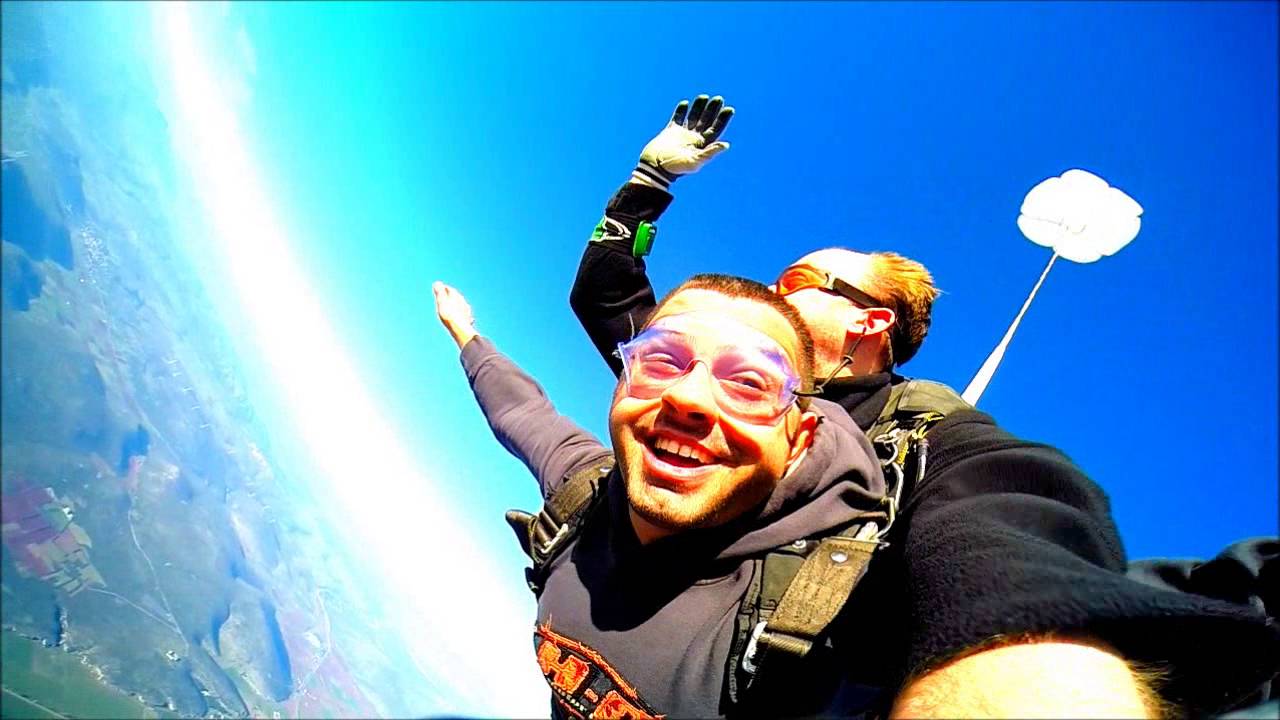 Handcam footage