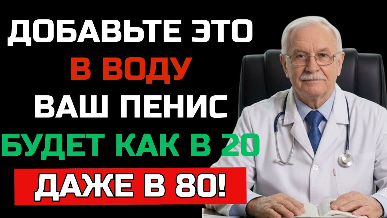 После 50 не пейте обычную воду! Добавьте этот минерал для мощного кровообращения | ЗДОРОВЬЕ ПОЖИЛЫХ