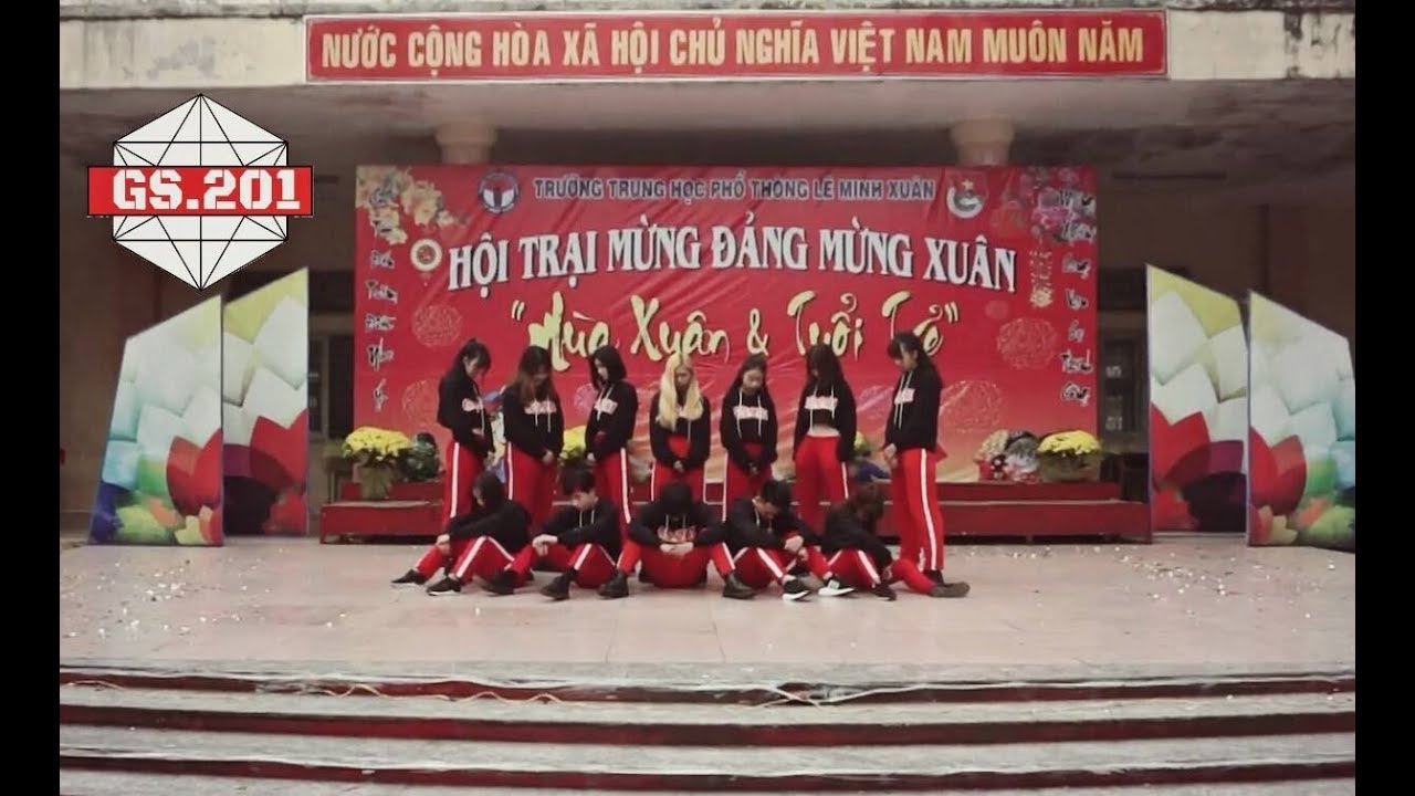 [Multicam] Whiplash + DNA + Mic Drop Remix Dance Cover by Gs.201 @ Trại Xuân Lê Minh Xuân 2018