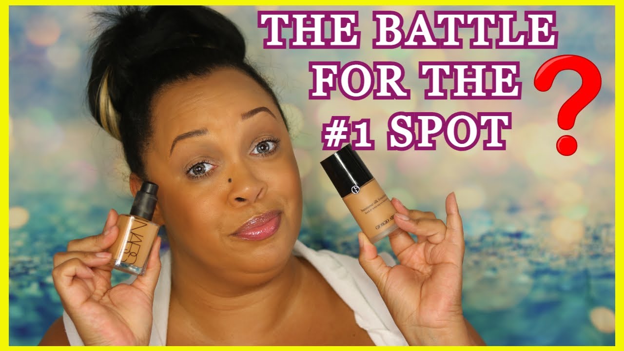 GIORGIO ARMANI LUMINOUS SILK AND NARS SHEER GLOW | MY FOUNDATION BATTLE FOR THE #1 SPOT
