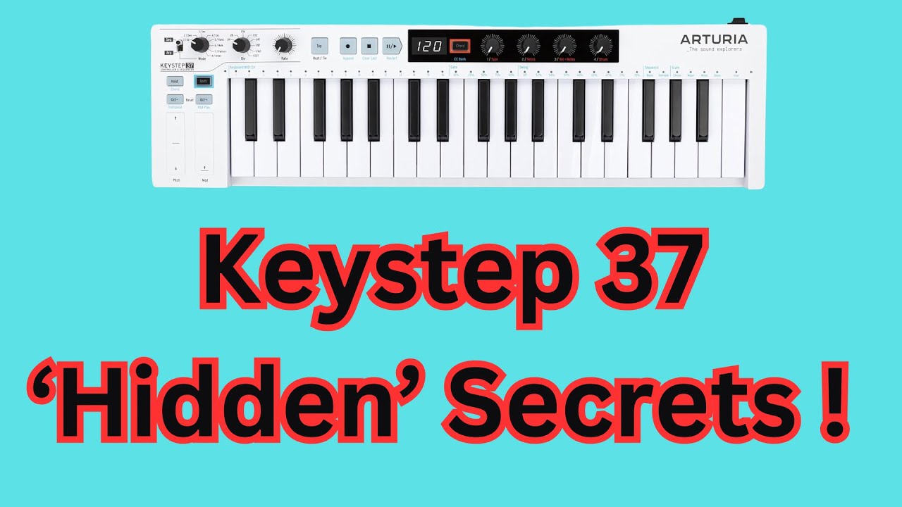 HOW to Store Different Sequences - Arturia Keystep 37