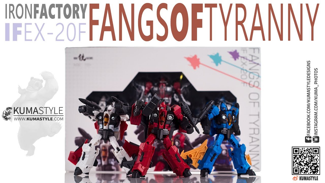 Toy Review: Iron Factory IF EX-20F Fangs of Tyranny