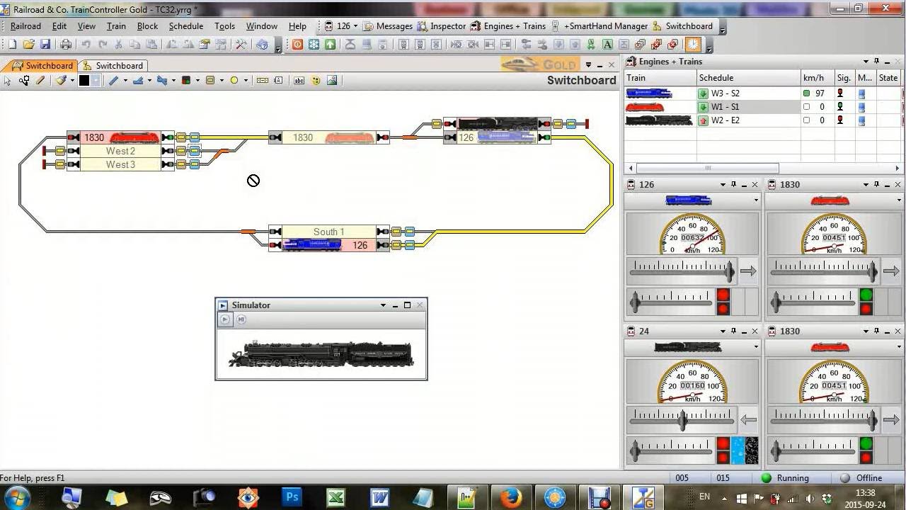 Traincontroller 32: Start Schedules With Start-Destination Switches