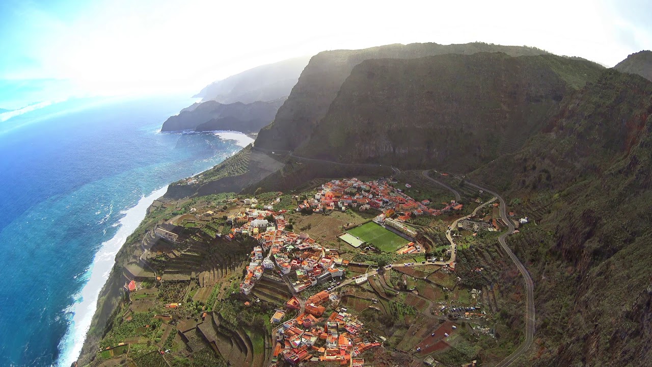 VSC - Costa de Vallehermoso a Hermígua   Paisajes de La Gomera 4K