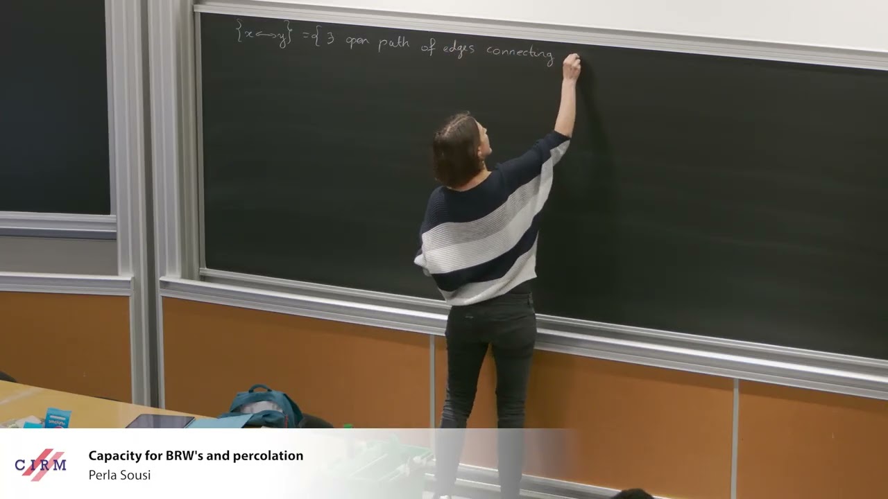 Perla Sousi: Capacity in high-dimensional percolation
