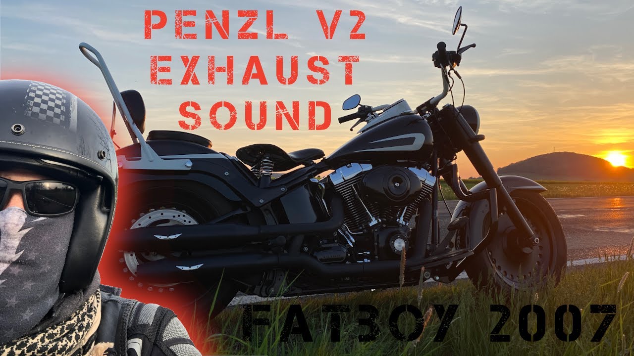 Harley-Davidson Fat Boy 2007 TC96 - Penzl V2 Exhaust Sound