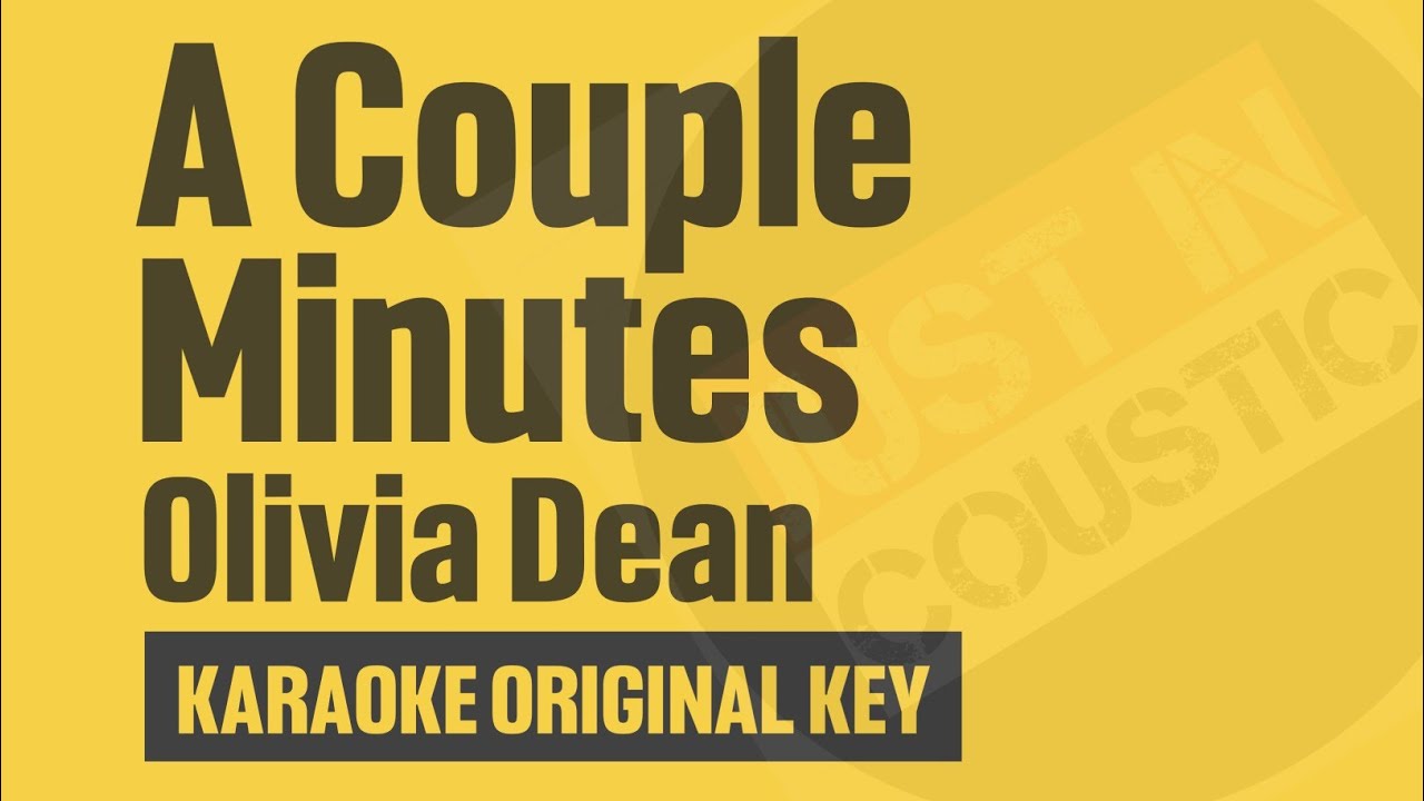 Olivia Dean - A Couple Minutes (Karaoke) Instrumental