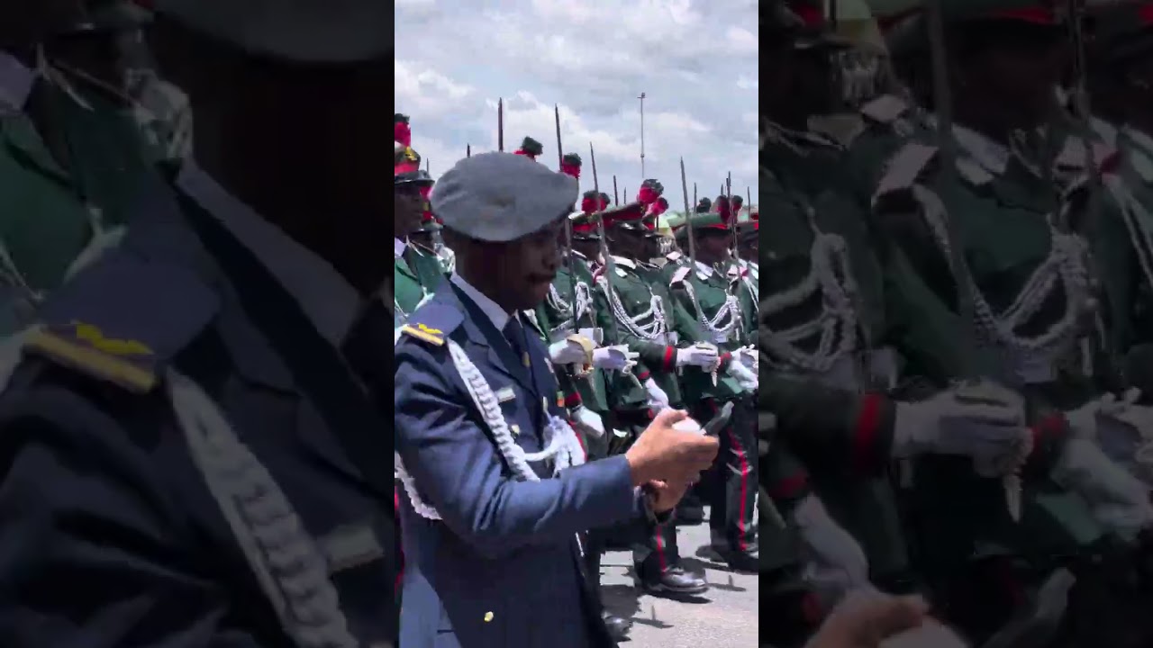 Passing Out Parade of the 72RC of Nigerian Defence Academy  2025