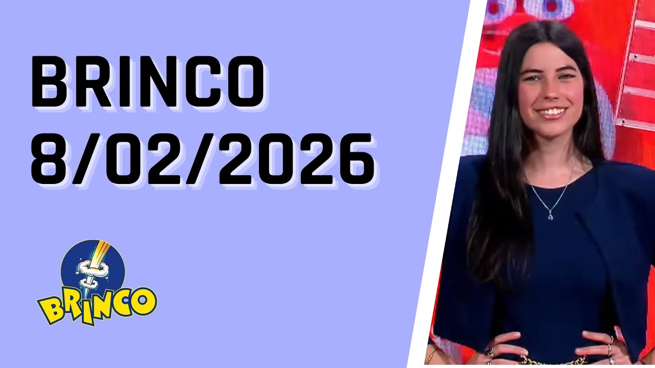Brinco en vivo 8/02/2026 / Resultados del sorteo BRINCO del Domingo 8 de Febrero del 2026