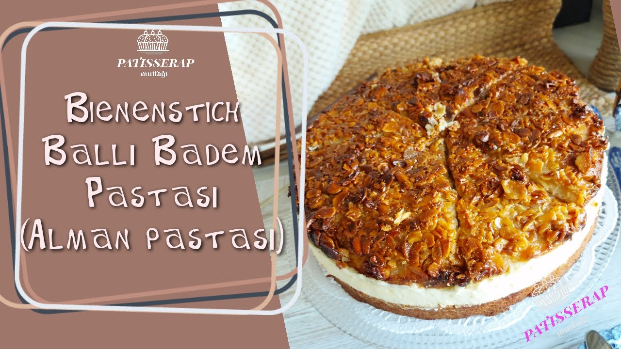 Bienenstich / Ballı Badem Pastası işte size Orijinal tarifi