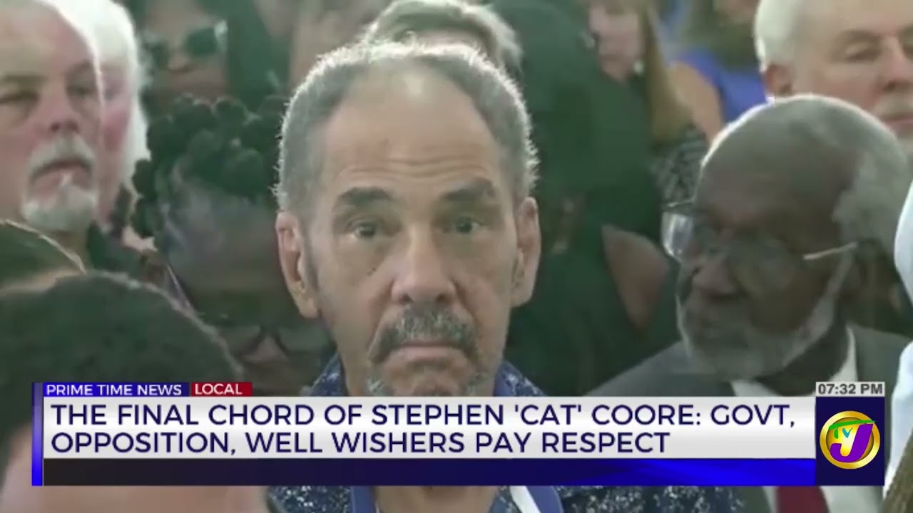 The Final Chord Of Stephen 'Cat' Coore: Government, Opposition, Well Wishers Pay Respect  | TVJ News