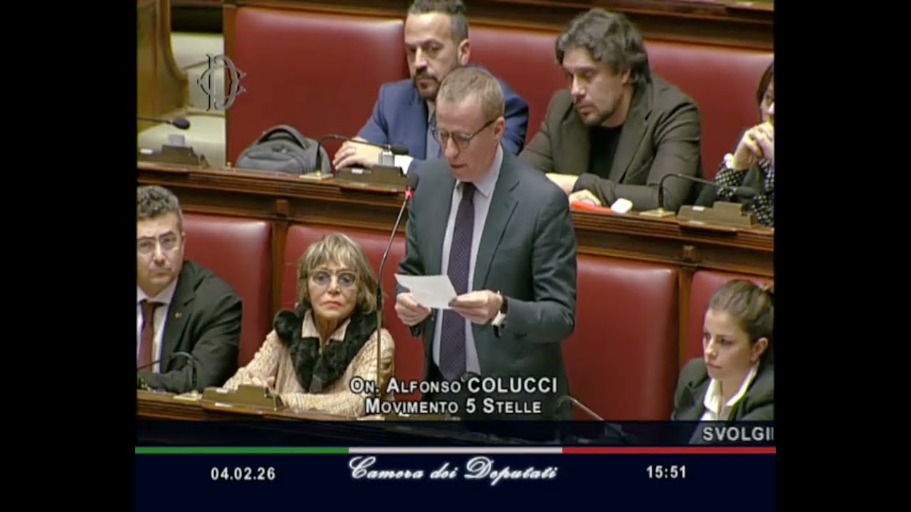 Colucci Auriemma   M5S Camera Question Time  04/02/2026