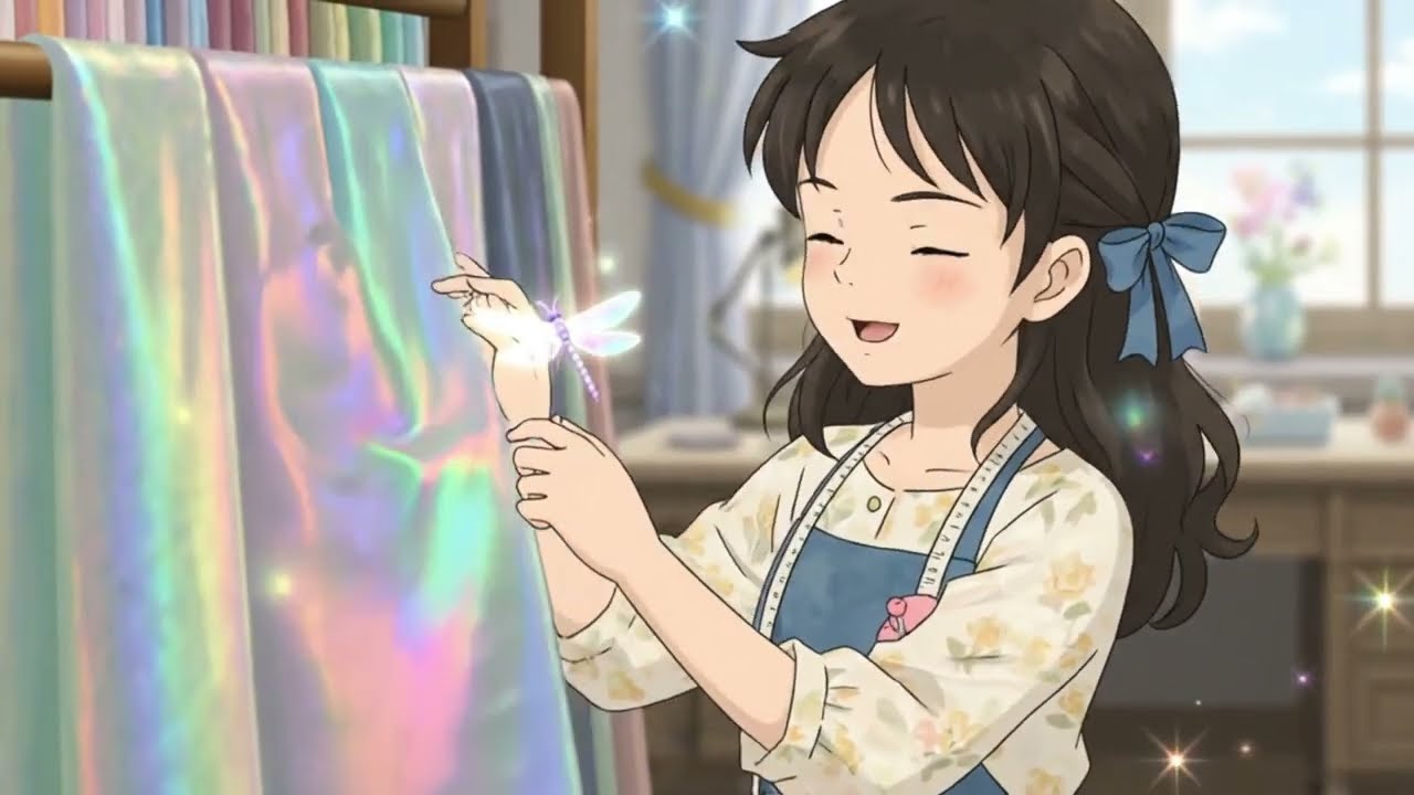 【ジブリ風ASMR】陽だまりのアトリエ。仕立て屋エミと猫のレオの穏やかな一日