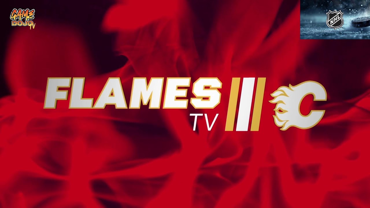 LIVE Calgary Flames Vs. Vancouver Canucks NHL Preseason | Game Dojo TV